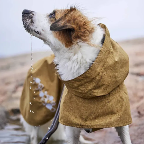 Дождевик для собак Hurtta Monsoon Coat II ECO, бежевый