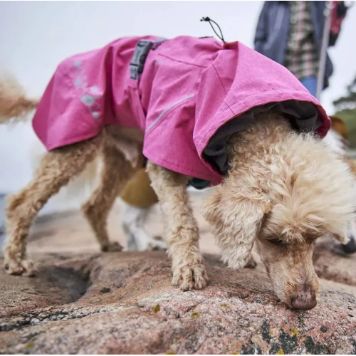Дождевик для собак Hurtta Monsoon Coat II ECO, розовый