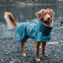 Дощовик для собак Hurtta Monsoon Coat, блакитний