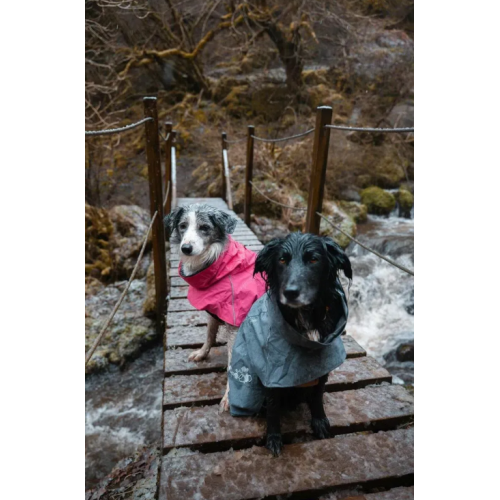 Дождевик для собак Hurtta Monsoon Coat II ECO, серый