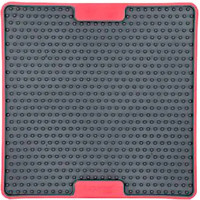 Лизальний килимок для собак LickiMat Soother Tuff, червоний