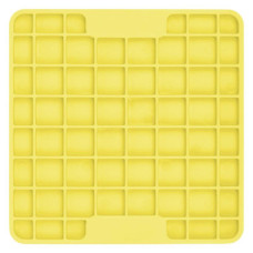 Лизальний килимок для собак LickiMat Mini Tuff Playdate, жовтий