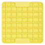 Лизательный коврик для собак LickiMat Mini Tuff Playdate, желтый
