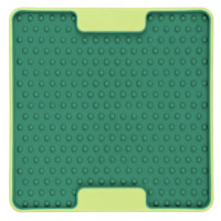 Лизальний килимок антистрес для собак LickiMat Mini Tuff Soother, зелений