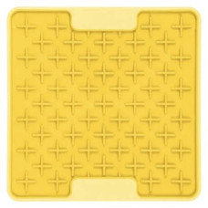 Лизальний килимок антистрес для собак LickiMat Mini Tuff Buddy, жовтий