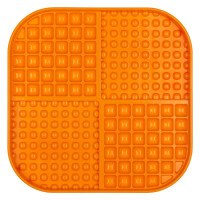 Лизательный коврик для собак LickiMat Slomo XL, оранжевый