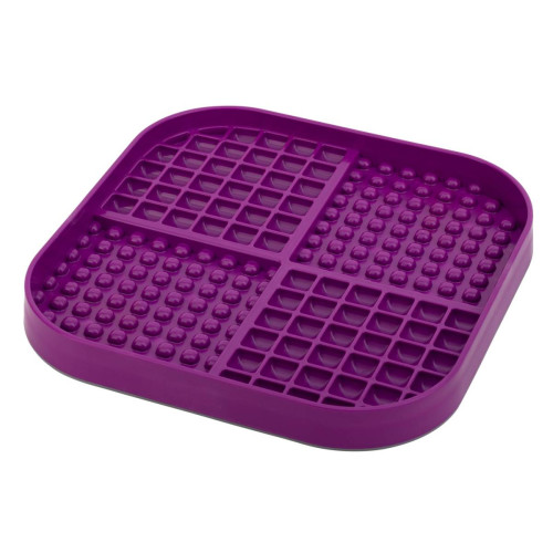 Лизательный коврик для собак LickiMat Slomo XL, фиолетовый