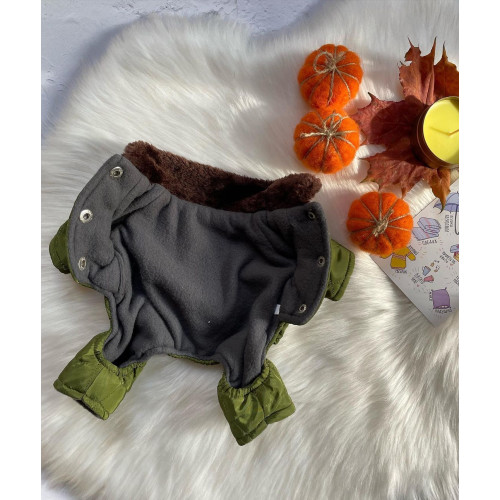 Стильный и теплый комбинезон для небольших собачек