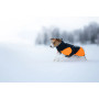 Теплая зимняя куртка для собак Glacier jacket 3.0 Non-stop dogwear Черный/Оранжевый