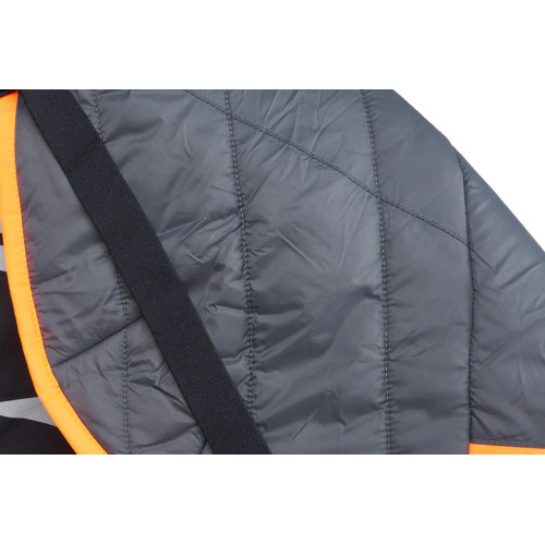 Теплая зимняя куртка для собак Glacier jacket 3.0 Non-stop dogwear Черный/Оранжевый