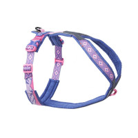 Шлейка для собак Non-stop dogwear, Line harness 5.0 RP signature edition, Фіолетовий/Рожевий