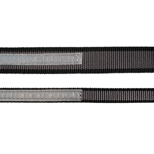 Поводок для собак Non-stop dogwear, Touring Bungee Leash, Черный/Серый