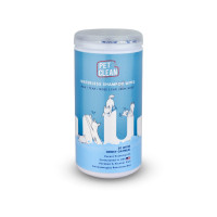 Влажные салфетки Pet Clean PET WATERLESS SHAMPOO WIPES для очистки складок