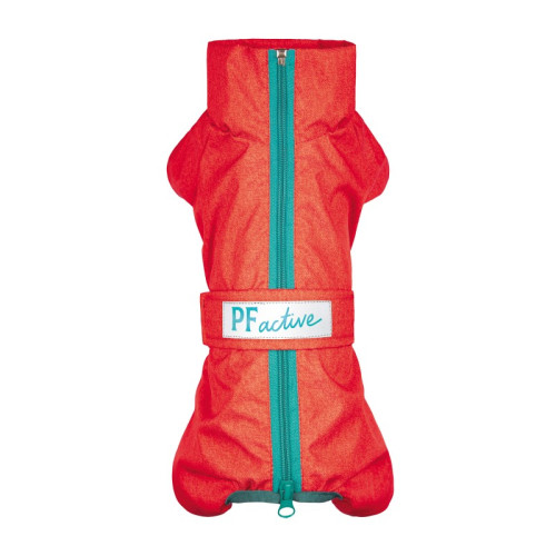 Дождевик для собак PF RAIN красного цвета