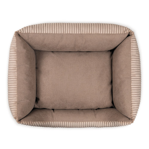 Лежак Pet Fashion DEVID для собак песочный 62×50×19 см