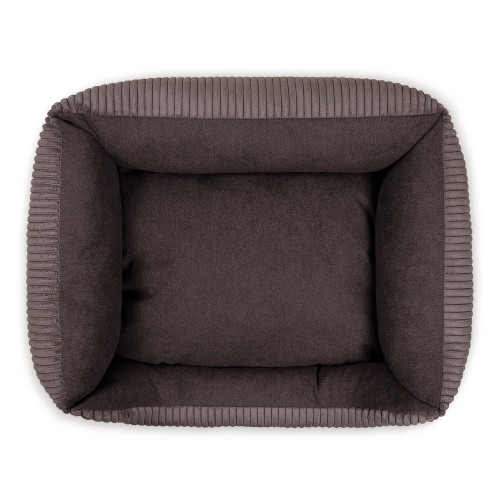 Лежак Pet Fashion DEVID для собак шоколадный 62×50×19 см