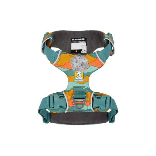 Шлейка для собак Ruffwear, Front Range, бирюзово-оранжевая