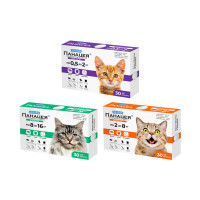 Противопаразитарные таблетки для кошек SUPERIUM Панацея