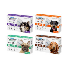 Противопаразитарные капли для собак SUPERIUM Панацея