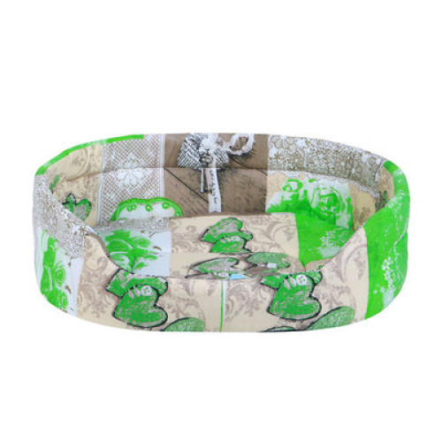 Леженка для собак Теремок разноцветная Д 241