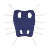 Послеоперационная попона Collar для собак и кошек, синяя