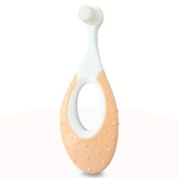 Зубная щетка для собак Todli, оранжевый, антискользящая ручка