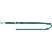 Поводок для собак Trixie Premium регулируемый сине-зеленый