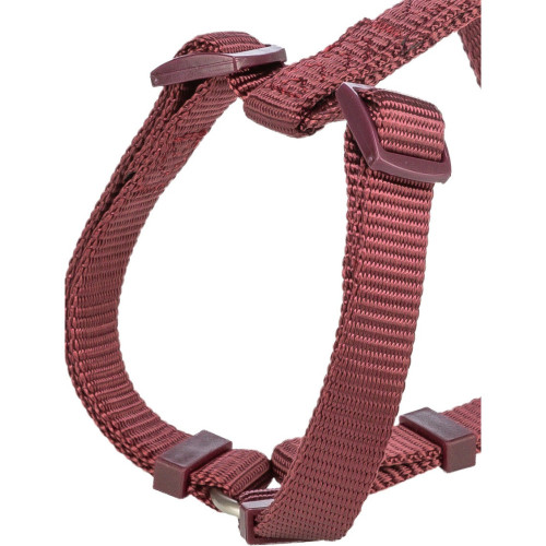 Шлея для собак Trixie Premium H-harness бордовая