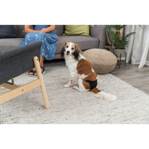 Трусы гигиенические Trixie для собак чёрные