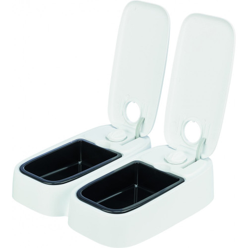 Автоматическая кормушка Trixie TX2 пластик 27×7×24 см (2 по 300 мл)