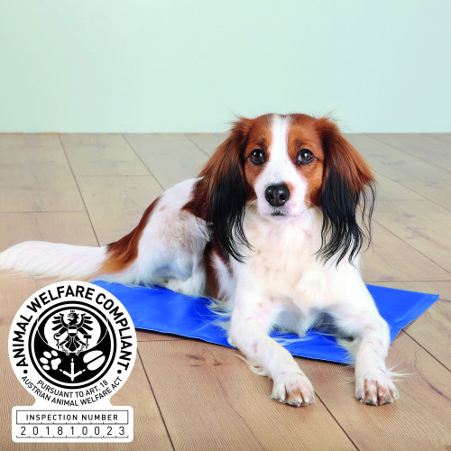 Охлаждающий коврик Trixie синий 100×60 см