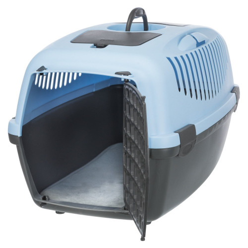 Термо-коврик для переноски Trixie Capri 3 плюшевый серый 29×51 см