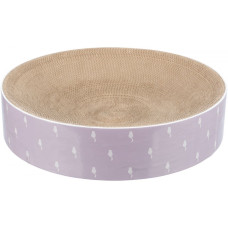 Когтеточка-лежак Trixie Lilly для кошек картонная светло-сиреневая 45×10 см