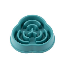 Миска-лабіринт WahoPet для повільного годування собак зелена