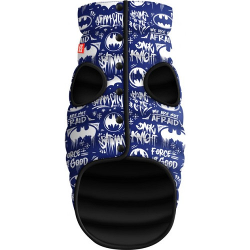Куртка для собак Collar WAUDOG Clothes DC Comics "Бэтмен" бело-голубая