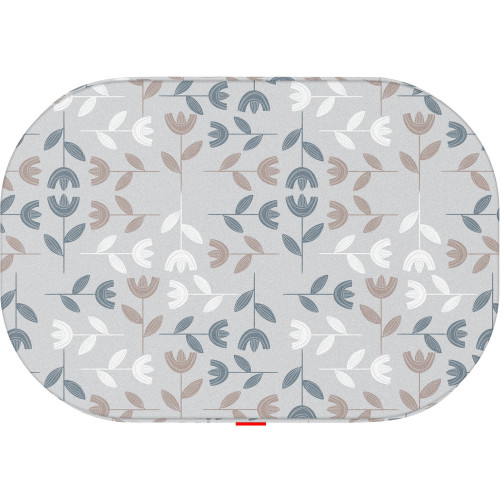 Лежанка для собак со сменным чехлом WAUDOG Relax с рисунком "Скандинавия"