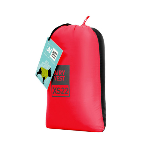 Куртка-жилетка для собак AiryVest двусторонняя красно-черная