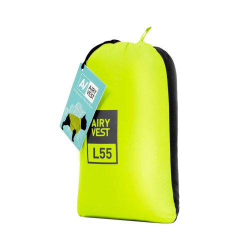 Куртка-жилетка для собак AiryVest Салатово-черная двусторонняя