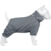 Дощовик для собак WAUDOG Clothes водонепроникний сірий