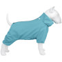 Дождевик для собак WAUDOG Clothes водонепроницаемый голубой
