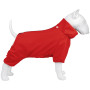 Дождевик для собак WAUDOG Clothes водонепроницаемый красный