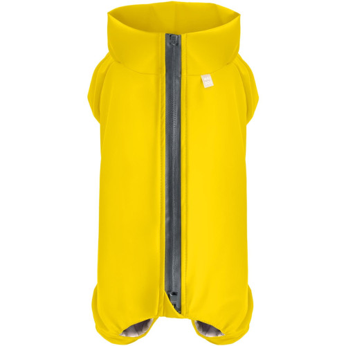 Дождевик для собак WAUDOG Clothes водонепроницаемый жёлтый
