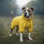 Дождевик для собак WAUDOG Clothes водонепроницаемый жёлтый