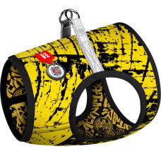 М'яка шлея для собак WAUDOG Clothes малюнок "Бетмен ескіз" з QR паспортом