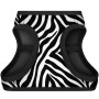 Мягкая шлея для собак WAUDOG Clothes рисунок "Зебра" с QR паспортом