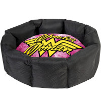 Лежанка для собак WAUDOG Relax зі змінною подушкою, малюнок "Диво-жінка"