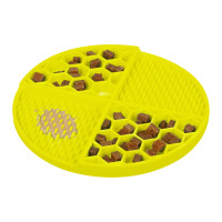 Коврик для медленного кормления собак WAUDOG Silicone, желтый