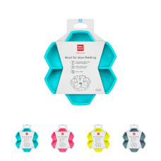 Миска для повільного харчування собак WAUDOG Silicone, блакитна