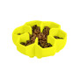 Миска для повільного харчування собак WAUDOG Silicone, жовта