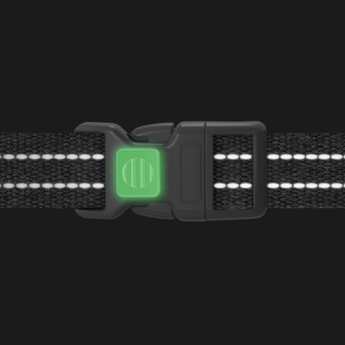 Шлея для собак с ручкой анатомическая Н-образная WAUDOG Re-cotton Красная